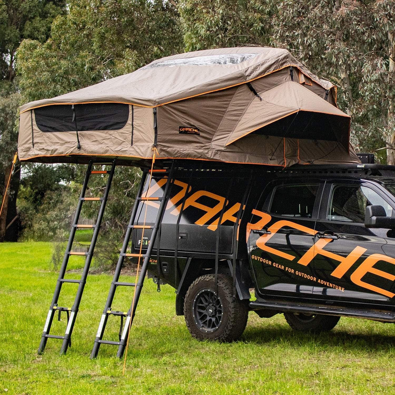 Darche Basecamp 2200, Softshell-Dachzelt für 4 Personen – Ansicht 3