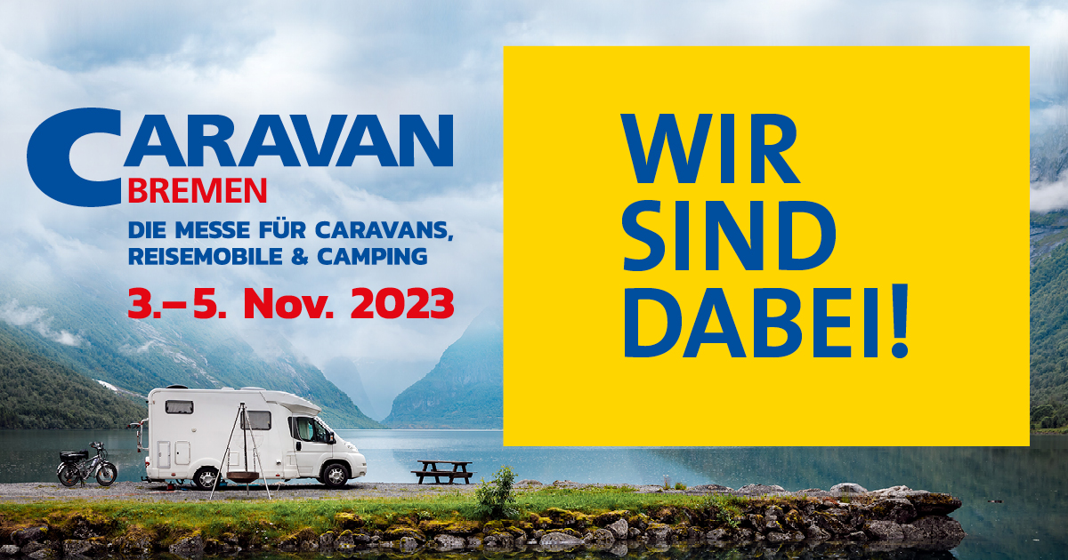 Caravan Bremen 2023 Camping Messe Cultmobil Camper VW T 6.1 Aufstelldach SCA 290 Klappcamper Zeltanhänger